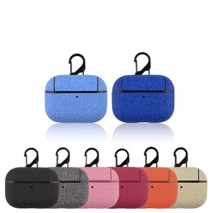 Earphone Accessories Cases Pu Leather Designer Protective Cover Apple Airpod Air Pods 2 3 1 Trådlös laddningslåda Bluetooth Handent AirPod -fodral