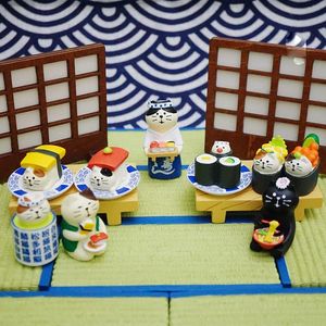 Obiekty dekoracyjne figurki scena dekoracja sushi miejsce seria książki dekoracja kolekcjonerska domowa żywica ogrodowa zabawka bonsai orna