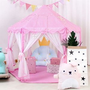 Baby toy Portable Folding Prince Princess Tent Children Castle Play House Kid Gift Outdoor Beach barraca infantil gifts284o
