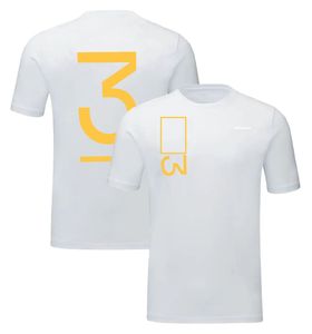 2022f1 equipe camiseta fórmula um terno de corrida fã da equipe camiseta masculina de manga curta macacão de carro personalizado mais tamanho