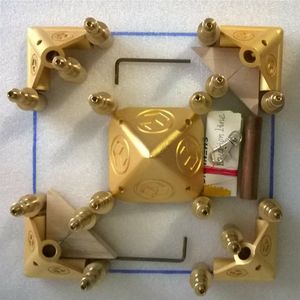 Giza Meditación Meditación Kit Piramid de energía Cósmica Receptor adecuado para 3 4 tubos de cobre PGT-19182B