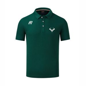 Rafael Nadal. Andy Murray Men's Brand Co-Brand Polo Shirt Fashion Mesh Lapeel Sports Camiseta de manga curta 220716