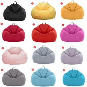 Wholesale baby bean bag resale online - Chair Ers Sashes Textiles Home Gardenchildren S Chairs Without Filling Linen Cloth Sofas Lazy Lounger Er Baby Seat Bean Bag Sofa2242