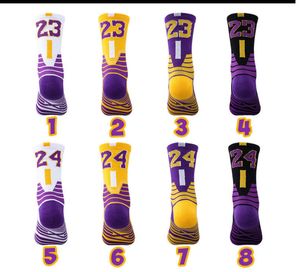 Basketballsocken Elite Profi Herren Sportsocke High Long Tube Baumwolle Handtuchsohle rutschfest