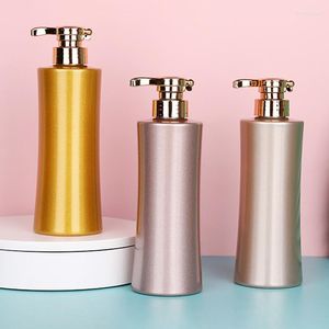 Depolama şişeleri kavanozlar 500ml el dezenfektan pompa şişesi büyük kapasiteli şampuan kabı basit banyo duş jel gövde tereyağı