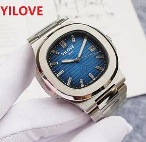الساعات ذات اللون الأزرق الداكن 39 ملم ميكانيكية أوتوماتيكية 2813 حركة مضيئة الياقوت المائية مربع مربع و الرياح wristwatches Montre de Luxe