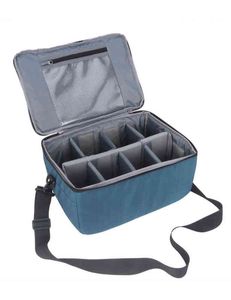 Vattentät DSLR-kameralensväska Infoga skydd Handväska som bär Tote Padded Case Linspåse för AA220324