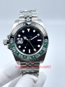 new Super Version Watches Left-Handed Wristwatches ETA 2813 Movement 126720 Black Dial 40mm Ceramic Bezel Mechanical Automatic Men2790