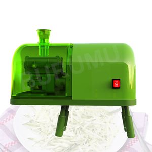 Máquina de cebola verde comercial Tiras de corte de vegetais Fizer Slicer Pleurotus eryngii Shredder