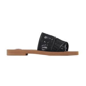 mulheres slides sandálias designer chinelos mula plana em lona branco preto cinza verde macio rosa vela azul marinho mens verão sandália moda praia sapatos