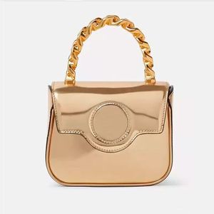 Quality Handbags Small Tote Shoulder Bags Women Crossbody Bag Cowhide Genuine Leather Chain Handle Gold Metal Head Internal Card Slot Shopping Purse