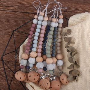 Silicone Pacifier Clip For Newborn Baby Toy Babies Accessories Newborn Teether Teeth Nipples Pacifiers Chain Holder Toys Gift