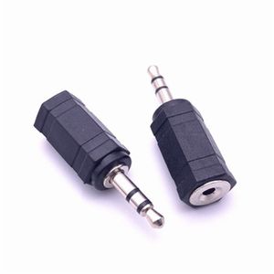 Connecr convertitore per plug per microfono da femmina a 2,5 mm da 3,5 mm da 2,5 mm