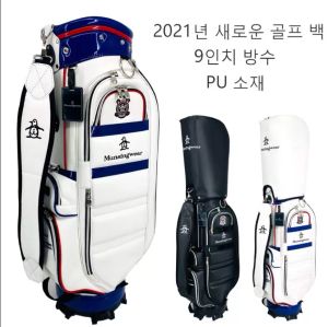 Japen Korea Brand Men Golf Bag But Leather Cart Bags Sports Outdoor