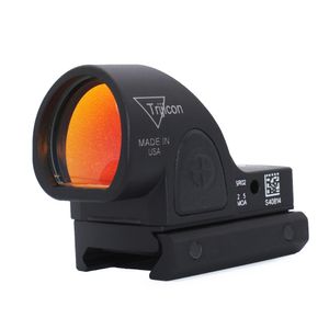 Mini RMR SRO Red Dot Sight Reflex Mira Mira Fit 20mm Weaver Rail para Caça