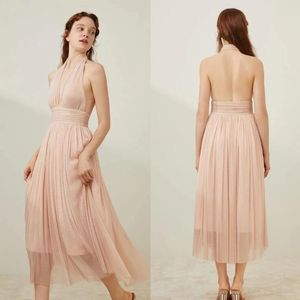 2022 Розовые выпускные платья с длина длина платья без спинки вечерние платья на заказ специальных вечеринок платья плюс размер новый дизайн