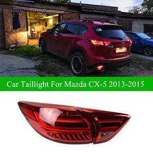 Dynamiczne światło sygnałów skrętu dla Mazdy CX-5 LED Assembly 2013-2015 Tylne hamulec Odwrotne Akcesoria samochodowe