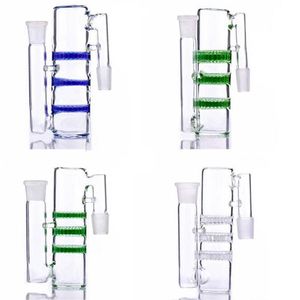 5 inches ash catcher triple HC three honeycombs smoking accessories 14mm 18mm ash catchers high quality for glass bongs