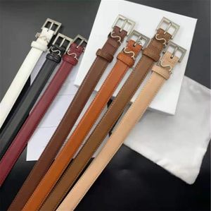 Men Luxurys Designers Belts For Women Fashion Leather Letter Belê cinto feminino Cintura cintura de alta qualidade Senhoras Cintura Ceinture