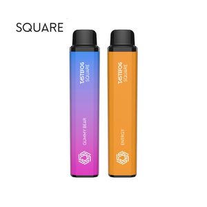 QK 2022 Vapes Rechargeable Disposable Puff 3500 UK Hottest E Cigarette Kit Tastefog Square Factory Wholesale