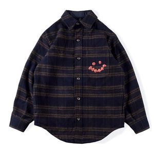 Männer Jacke Mantel Button-Down-Shirts Dicke mäntel männer Puff Gedruckt Hohe Qualität Warme Casual Outwear Tops