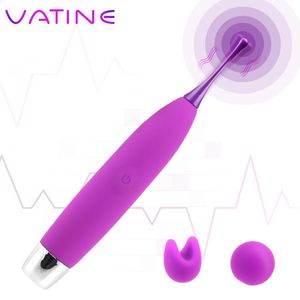 Av Vibrating Sticks Freqüência Forte Orgasmo G Spot Clit Stimulador Vibrador Mamito Massager Sexy Brinquedos Para As Mulheres Impermeáveis