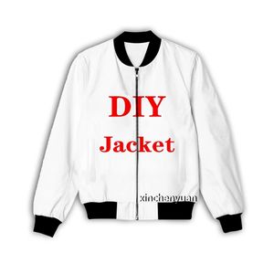 3D-Druck Diy Custom Design Männer Jacke Frauen Mantel Hip Hop Tops Lieferanten für Drop Shipper Männer s 220704