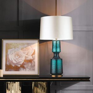 Table Lamps Postmodern Minimalist Lamp Led Fashion Glass Art American Living Room Model Home Bedroom Decoration