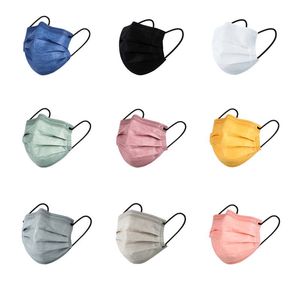 Morandi-Maske, 4-lagiges Vlies, staubdicht und Anti-Smog, verdickt, Fünf-Farben-Paket, Hersteller von Erwachsenen-Gesichtsmasken im Großhandel