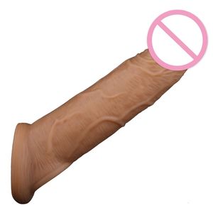 Sex leksaker masager leksaksmassager vibrator penis kuk andra produkter original silikon dildo hylsa täcker ring fördröjning utlösning man tqvh 60p0