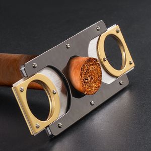 Forbici tagliasigari Accessori per sigari affilati a doppio taglio in acciaio inossidabile
