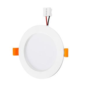 Faretto da incasso a soffitto a pannello tondo a LED 2835 Lampada in alluminio AC220V 18W 15W 12W 9W 7W 5W 3W LED ultra luminosi Faretto da incasso a soffitto D2.0