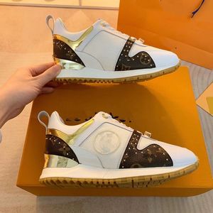 High-top shoes 2021European star with the same paragraph leather upper mesh flat shoes factory direct free shipping35-45 mjkk000011
