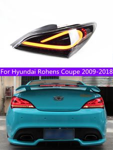 Auto Accessories Tail Lamp For Hyundai Rohens Coupe LED Tail Light 20 09-20 18 Genesis Rear Lights Brake Reverse Turn Signal Taillights