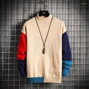 Maglioni da uomo Moda O-COLLO Maglione HIP HOP Streetwear Pull OverSized M-3XL 2022 Pullover a maniche lunghe per l'autunno Primavera