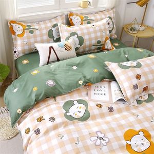 For The House Home Bedding Set Sheets Bedspread for The Bed Linen Duvet Cover Set Double Adornment Sheets Luxury 220x240 T200822