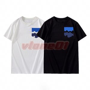 Sommar Mens T-shirts Mode Fake Pocket Print Tees Män Kvinnor Kortärmad Tee Shirt Casual Topps Asiatisk storlek S-2XL