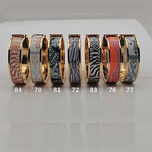 Мексиканские Браслеты Из Стерлингового Серебра оптовых-Новая высококачественная эмамель H Bangles Bracelet Boutique Jewelry Fashion Luxury Designer Trend Trend Подарки на день рождения для женщин