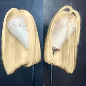 5x5 13x4 13x6 613 Bob Wig Brazilian Remy Straight Lace Front Human Hair Lace Frontal Wigs for Women