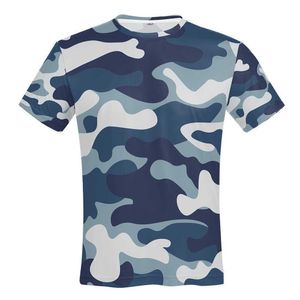 2022 ForceStustomisation T Shirty Sublimacja Niestandardowa dorosła okrągła szyja na całej druku T-shirt bawełniany sublimacja drukowanie 3D koszulki dla mężczyzn