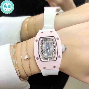 Guarda Designer Luxury Mechanical Watch RICHA MILLES BUSINESS Leisure RM07-01 Case in ceramica da orologio completamente automatico Female RTHD S