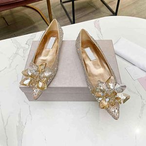 Klänningar skor damer herr klädsel kristallsko hög klackar modemästare champagne bröllop skor för kvinnor klassisk sko formell 220512