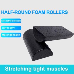 Ioga bloqueia a metade redonda da coluna de fitness de fitness de alta densidade Molded Foam Pad com ponto flutuante de massagem