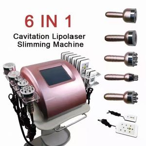 8st Lipo Laser Pad RF Radio Frekvens Slimming Fettsugning Kavitation Viktförlust Maskin Fat Minska celluliter Borttagningsutrustning