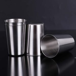 350 ml Edelstahlbecher, 12-Unzen-Pintbecher, Wasserbecher, stapelbar und unzerbrechlich, Biertrinkbecher GCB15054