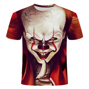 Französischer Verkauf Clown Dutch T-Shirt Männer Joker Gesicht Männliches T-Shirt Kurzarm Lustige Shirts ops ees Avatar Chile 220623