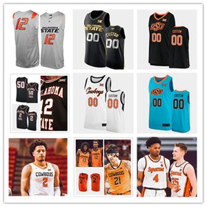 NCAA Oklahoma State Shisted College Basketball Jersey 0 Avery Anderson III 2 CADE CUNNINGHAM Джерси 13 Исаак Кинкеле Кейлн Бун Мейн Роббинс 5 Рондель Уокер ОСУ