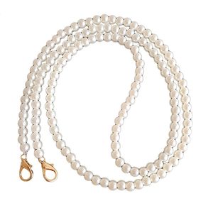 Pearl strap for bags handbag accessories belt brand Handles cute bead chain tote women parts gold clasp Bead chain 220808