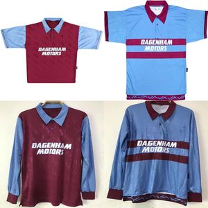 Wholesale long foot for sale - Group buy 95 WEST H Retro Soccer Jerseys Home Away LAMPARD FERNANDIO DI CANIO ZOLA Classic Footbnall Shirts Long Sleeve Maillot Foot