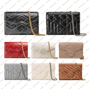 Dam Fashion Casual Design Luksusowe mini łańcuchowe torby na ramię na ramię TOTE Torebka Messenger Torby Wysokiej jakości najlepsza 5A Cowhide 474575 torebka torebka